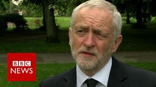 Manchester attack Jeremy Corbyn on traumatic time BBC News [upl. by Ayhtin133]