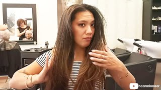 Big chop for Spanish brunette Premium video preview [upl. by Latouche]