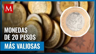 Estas son las monedas conmemorativas de 20 pesos que se compran con un precio mayor al nominal [upl. by Taub264]