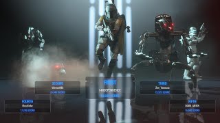 80 Boba Fett Killstreak  Star Wars Battlefront 2 [upl. by Nnaynaffit611]