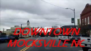 Traveling trough downtown Mocksville NC [upl. by Etteb]