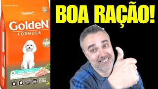 Ração GOLDEN FÓRMULA raças pequenas ✅BOA RAÇÃO [upl. by Rednav886]