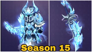 CONFIRMED SEASON 15 BATTLEPASS quot FROST LORDquot IN SKYBLOCK [upl. by Kynthia]