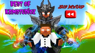 NEW YEAR SPECIAL BEST OF KRMSTUDIOZ REWIND 20192020  MONSTER SCHOOL MINECRAFT ANIMATION [upl. by Janaye]