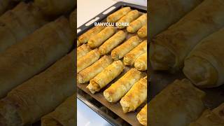 Banyolu börek tarifi yorumda 🫠 Comment on the bath pastry recipe [upl. by Chadbourne]