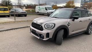 MINI Cooper SE All4 Countryman Hybrid in Rooftop Grey [upl. by Enitsahc275]