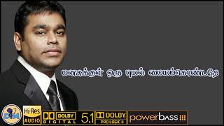 Manasukkul Oru Puyal Maiyam Kondathe FLAC 24Bit 51 Chennel ARRahman Hits [upl. by Cassi]