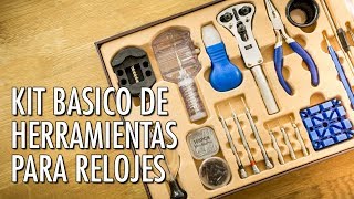 Herramientas Básicas Para Trabajar Tus Relojes Cuáles Son y Cómo Funcionan  Arréglalos Tu Mismo [upl. by Hege751]