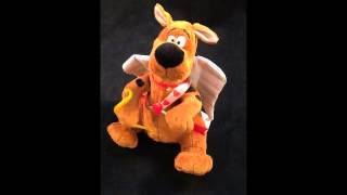 Gemmy Scooby Doo as Cupid Valentines Animated Singing Plush [upl. by Anohsal]