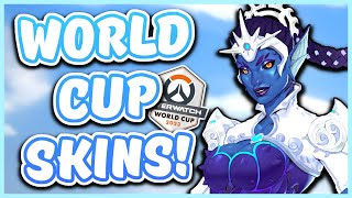 Overwatch 2  NEW WORLD CUP SKINS REVEALED [upl. by Rogergcam]