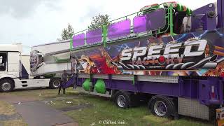 Kermis Santpoort 2024 Afbouw en Transport Deel 1 [upl. by Lede677]