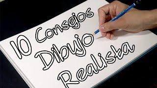 10 trucos y consejos para dibujo realista  HaroldArtist [upl. by Korey]