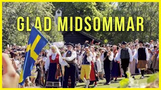 Midsommarafton Midsummers Eve in Stockholm  Midsommar Skansen Stockholm Sweden celebration [upl. by Auqemahs]