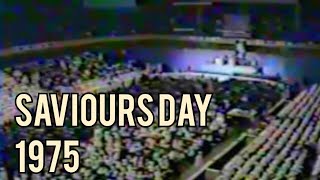 quotSaviours Day 1975quot Complete Video days after the depature of The Hon Elijah Muhammad [upl. by Early]