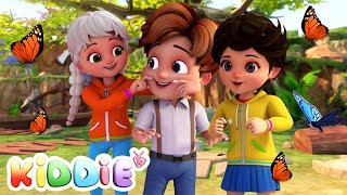 If Youre Happy and You Know It Song  KiddieTV Nursery Rhymes amp Kids Songs [upl. by Llewen]