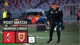 BariReggiana  Serie BKT 202425  Intervista post match di Moreno Longo [upl. by Enitsirhk]