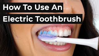 How To Use An Electric Toothbrush [upl. by Calandria]