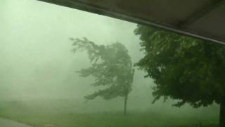 South Dakota Thunderstorm with 80mph wind gusts Nature at its worst [upl. by Ayekel951]