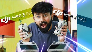 DJI Mini 4 pro VS Mini 3 pro 🔥  Detailed Comparision in Hindi  2024 [upl. by Waverly]