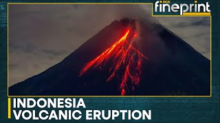 Indonesia 10 Die In Volcanic Eruption  Latest News  WION Fineprint [upl. by Lhamaj60]