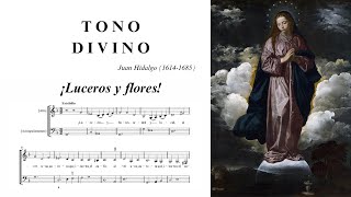 Juan Hidalgo ¡Luceros y flores Tono a lo divino Solo a Nuestra Señora [upl. by Kerad230]