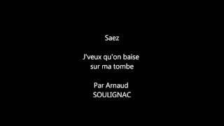 Saez  jveux quon baise sur ma tombe  Interprétation Arnaud SOULIGNAC [upl. by Phippen629]