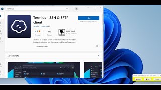 How to install and use Termius SSH Client with windows 11 on Linux [upl. by Ahsiet]