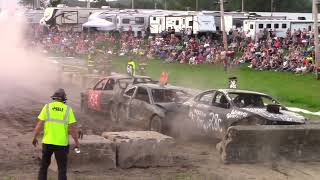 2023  Addison Fair amp Field Days Demolition Derby [upl. by Cutlip]