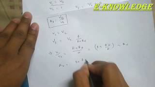 Opamp Voltage gain in noninverting mode full explained [upl. by Aihsat]