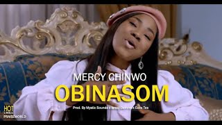 Mercy Chinwo  Obinasom Lyrics Video [upl. by Conlin514]