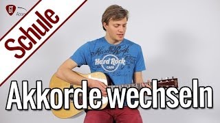 Tricks zum einfachen Akkorde wechseln  Gitarrenschule [upl. by Veronika]