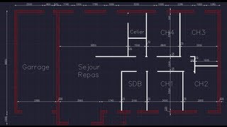 Apprendre Autocad en 1 heure I Tutoriel réalisation 2D [upl. by Roderic]