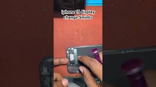 Iphone 11 display change 5mints viralreels viralshorts viralvideo [upl. by Oby430]