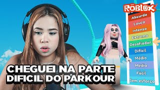 MEU SEGUNDO DIA JOGANDO O PARKOUR IMPOSSÍVEL [upl. by Nojid816]