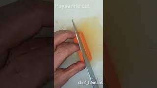 Paysanne cut  Carrot cuts shorts youtubeshorts shortvideo [upl. by Gabe595]