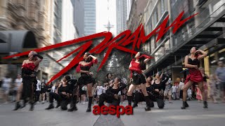 KPOP IN PUBLIC AESPA 에스파 quotDramaquot Dance Cover by CRIMSON 🥀  Australia [upl. by Inava]