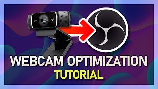 OBS Studio  How to Add and Crop a Webcam  Best Webcam Settings [upl. by Llerred901]