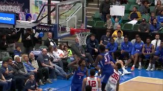 Kostas Antetokounmpo with a huge block [upl. by Anigar855]