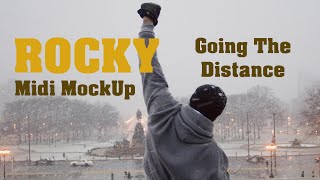 Going The Distance ROCKY  Midi MockUp [upl. by Adnahcir588]