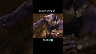 Thanos top10 feats llavengers marvelsavengers marvel [upl. by Ainehta]