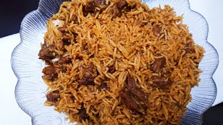 How to make beef pilau at home simple pilau recipe kenyan pilau recipe [upl. by Benoite]