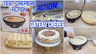 TEST CREPIERE ACTION😱🙈JE VOUS DONNE MON AVIS crepiereaction actionfrance action arrivagesaction [upl. by Asirral]