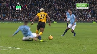 Adama Traoré vs Manchester City Away 14012019 [upl. by Anyahs]