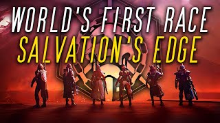 Destiny 2  SALVATIONS EDGE WORLDS FIRST RACE RAID ZONE HOSTED BY cbgray amp evanf1997 [upl. by Anerdna]