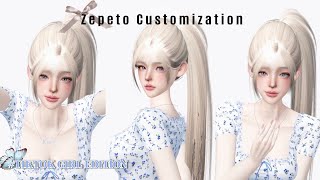 Zepeto Face Customization Tutorial  oplas zepeto   Girl Edition [upl. by Edurtreg]