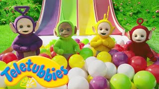 ★Teletubbies English Episodes★ Sliding Down ★ NEW Season 16 Episode S16E73 Cartoons For Kids [upl. by Nolur]