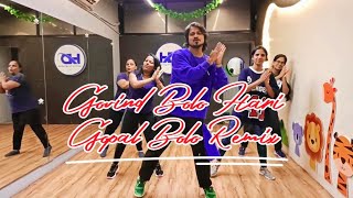 Govind Bolo Hari Gopal Bolo Remix  Zumba Step touch  Warmup  Fitness Workout  Rahul Stance [upl. by Nerrual577]