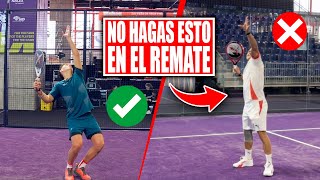 Los 3 tipos de REMATE más EFECTIVOS con GUILLE COLLADO profesional del PADEL  Mejora tu padel [upl. by Normi]