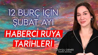 Bu Tarihlerde Rüyalarınıza Dikkat Edin  Şubat Ayı Haberci Rüya Tarihleri  Astroloji Gurusu [upl. by Nagol]