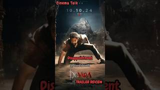 Devara Part 1 Trailer Review  Cinema Talk [upl. by Devol1]